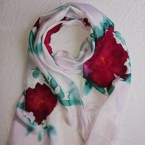 100% Silk scarf